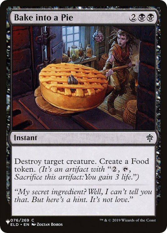Bake into a Pie [The List Reprints] 076/269