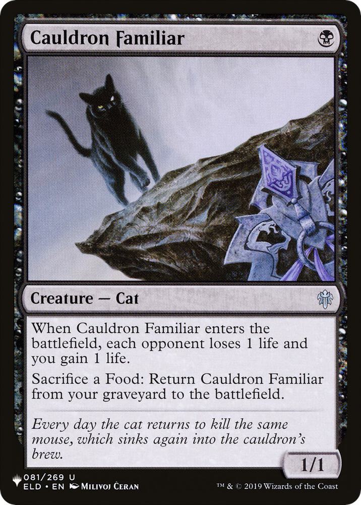 Cauldron Familiar [The List Reprints] 081/269