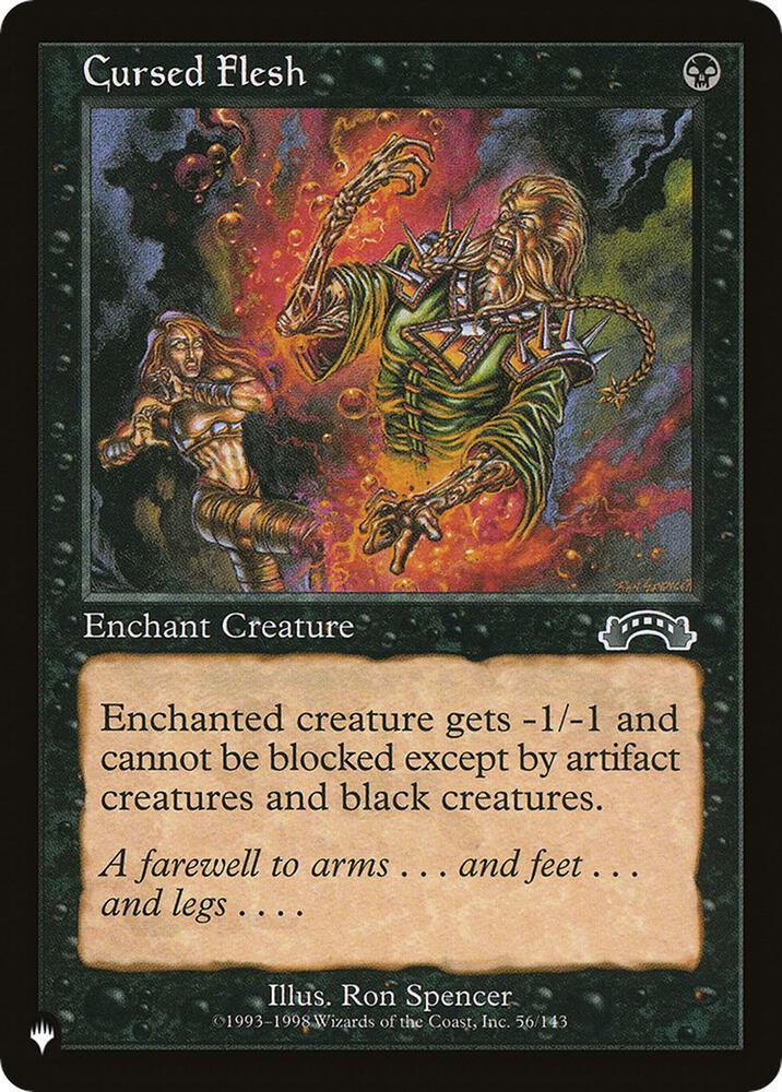 Cursed Flesh [The List Reprints] 56/143