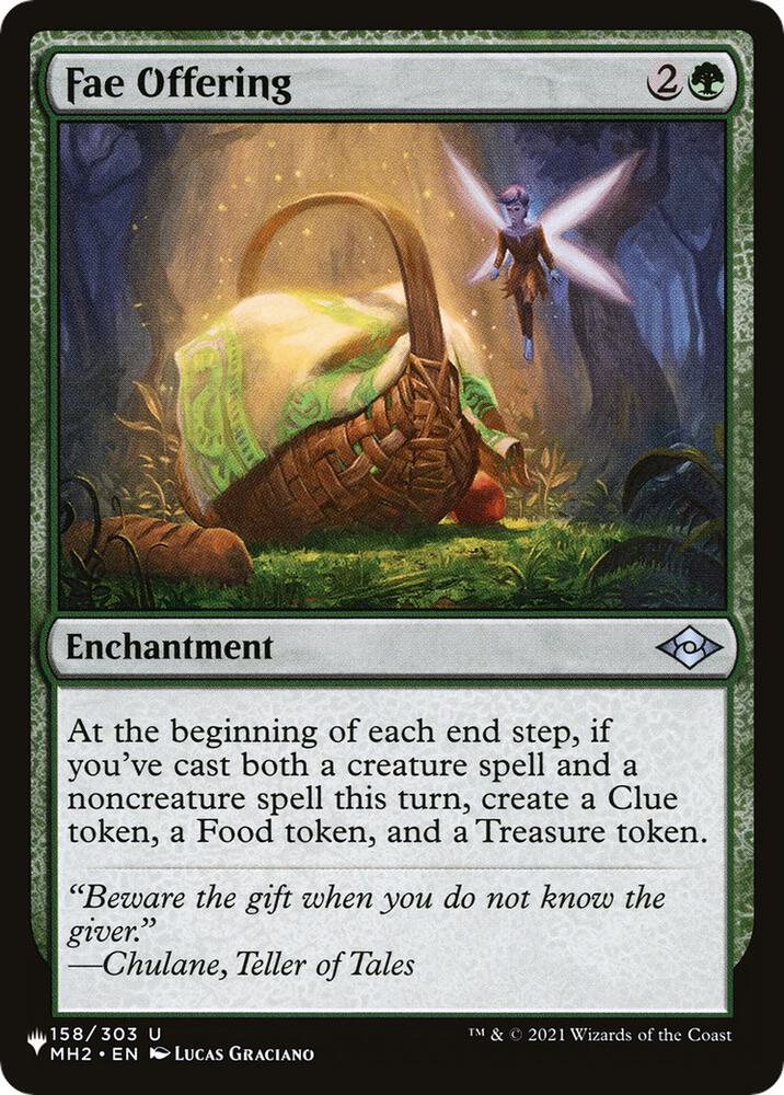 Fae Offering [The List Reprints] 158/303