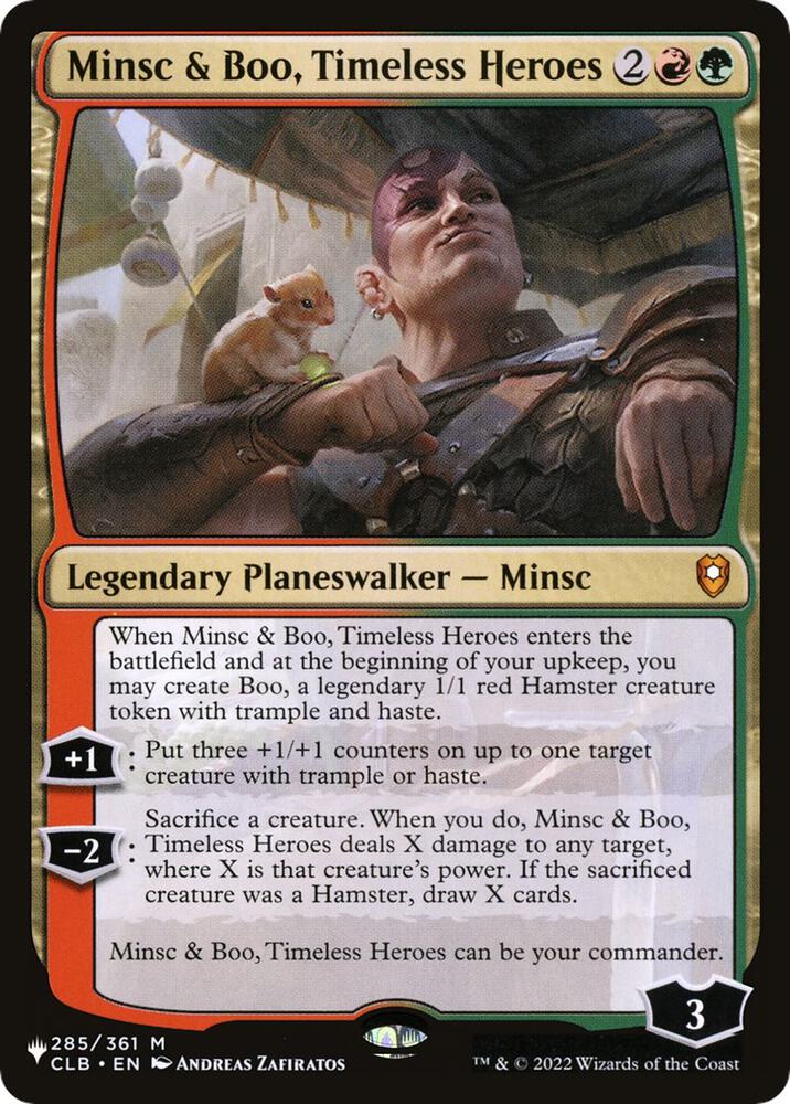 Minsc & Boo, Timeless Heroes [The List Reprints] 285/361