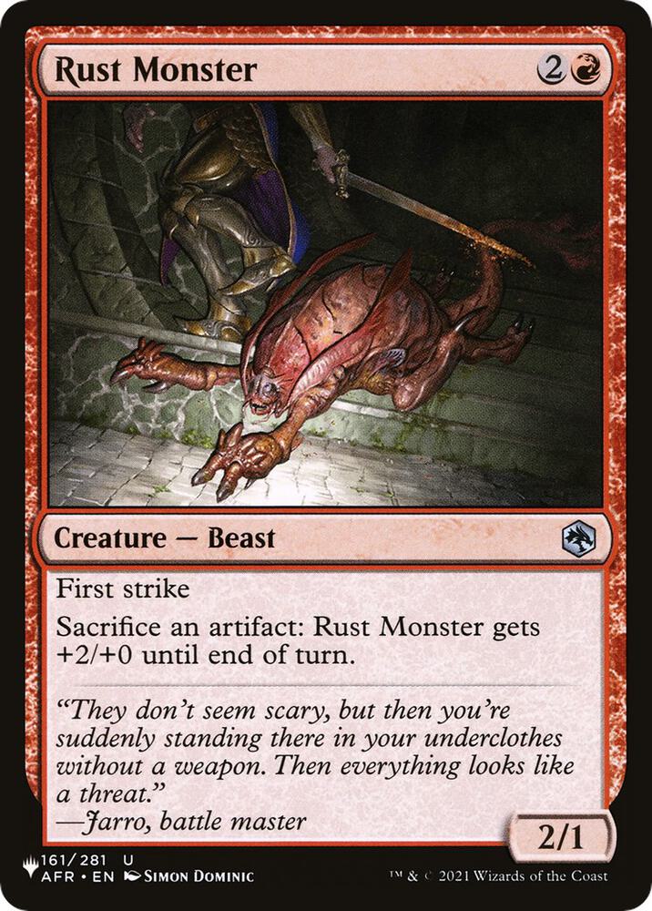 Rust Monster [The List Reprints] 161/281