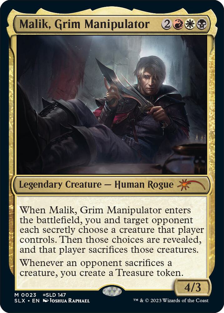 Malik, Grim Manipulator [SLX Cards] 23