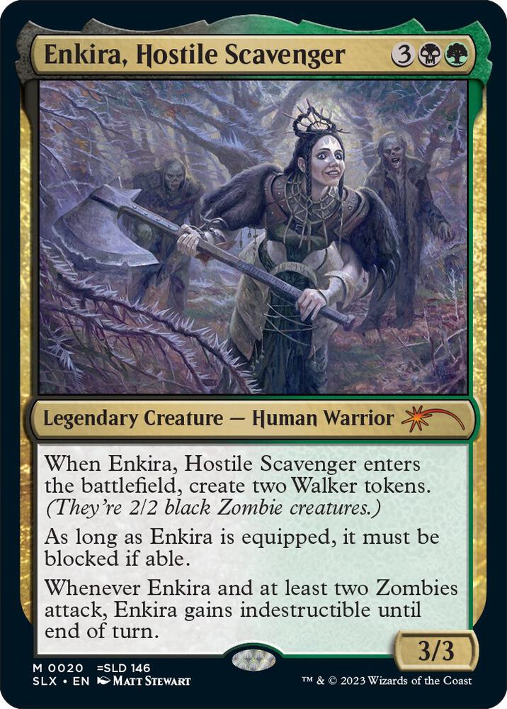 Enkira, Hostile Scavenger [SLX Cards] 20