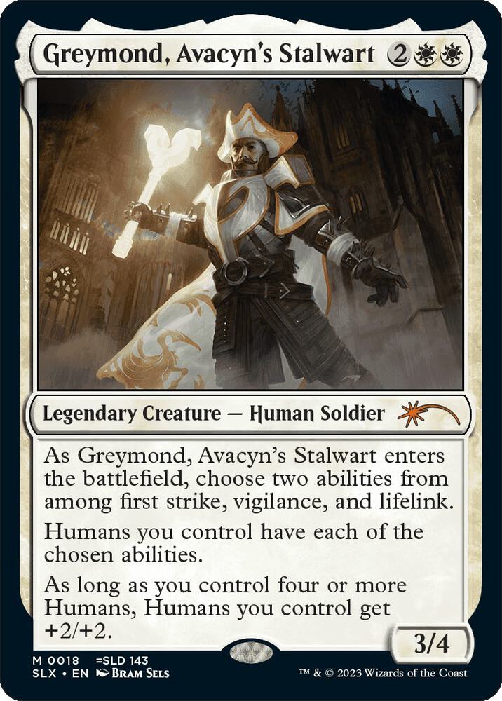 Greymond, Avacyn's Stalwart [SLX Cards] 18
