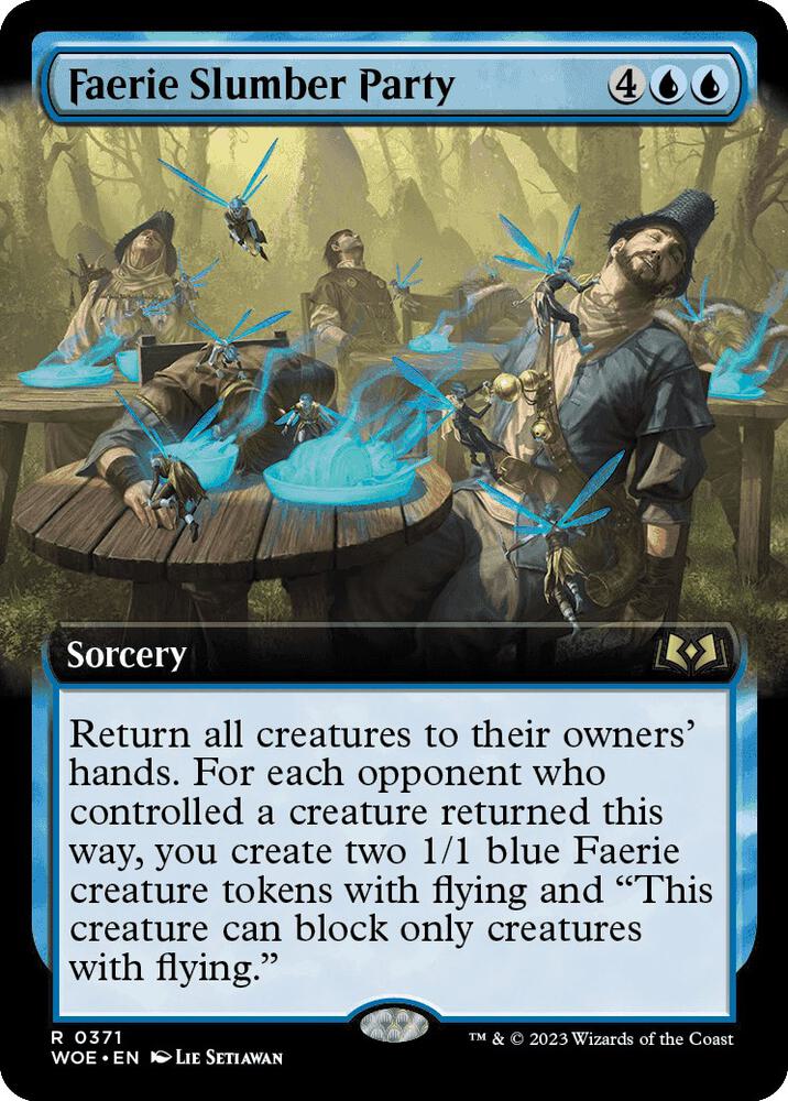 Faerie Slumber Party (Extended Art) [Wilds of Eldraine] 371