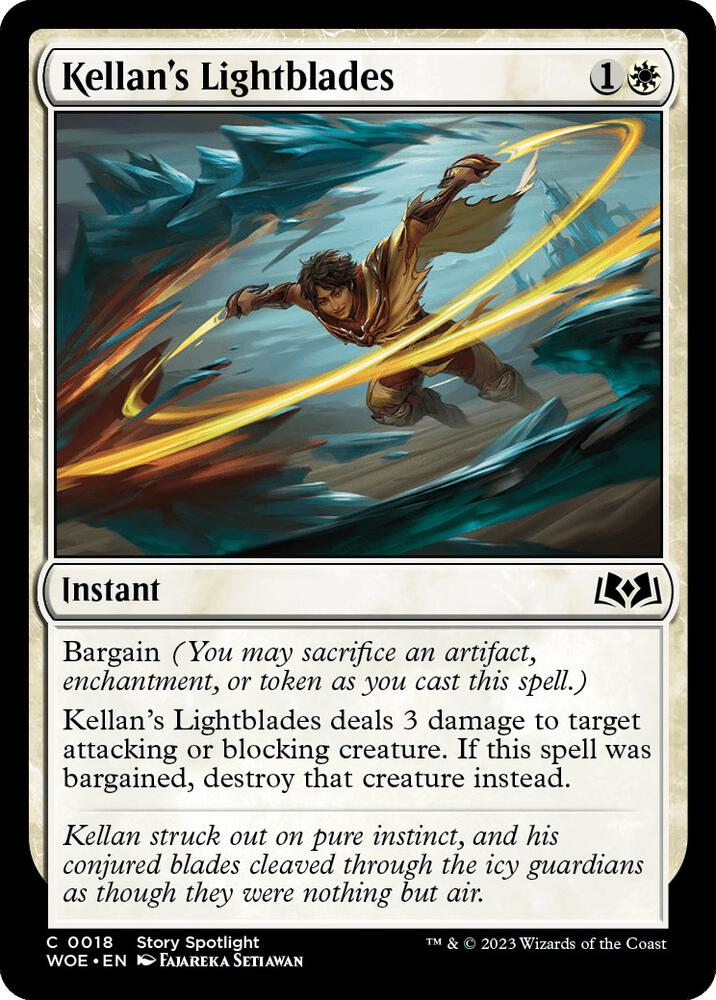 Kellan's Lightblades [Wilds of Eldraine] 18