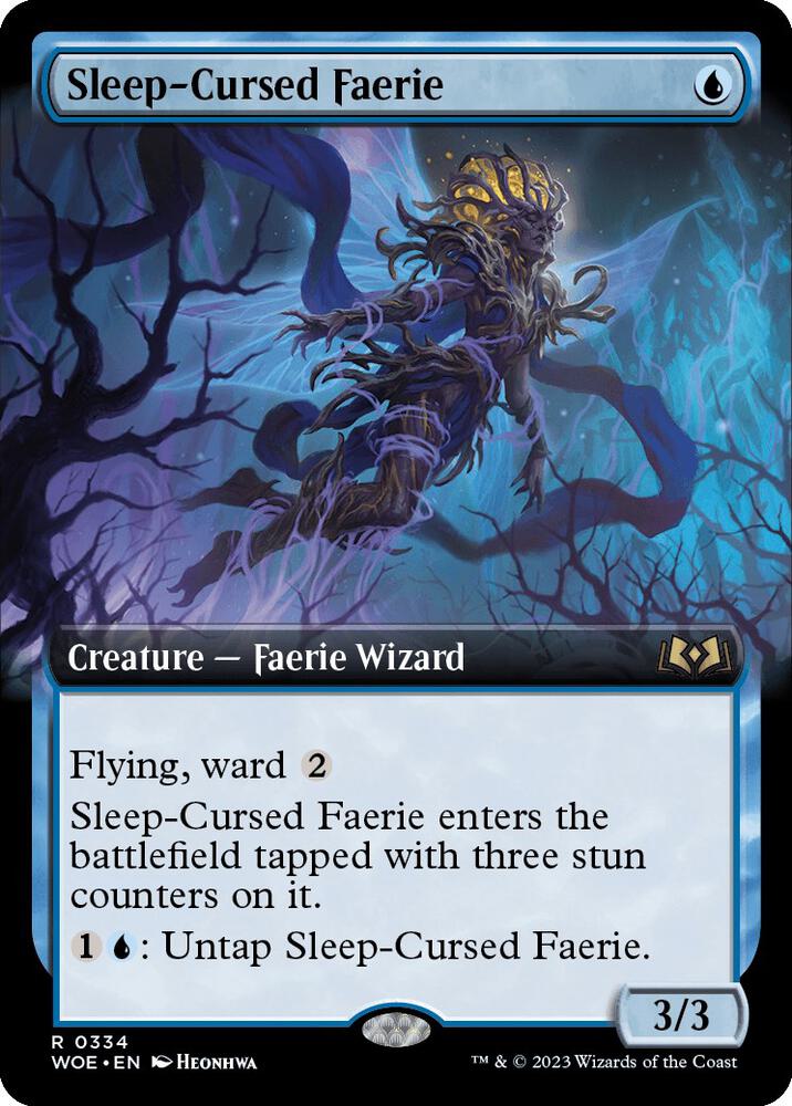 Sleep-Cursed Faerie (Extended Art) [Wilds of Eldraine] 334