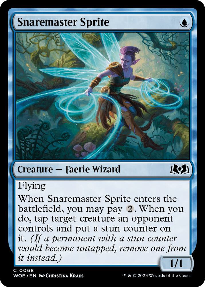 Snaremaster Sprite [Wilds of Eldraine] 68