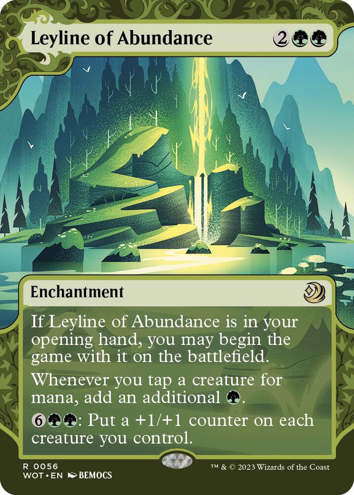 Leyline of Abundance [Wilds of Eldraine: Enchanting Tales] 56