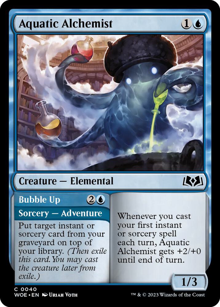 Aquatic Alchemist [Wilds of Eldraine] 40