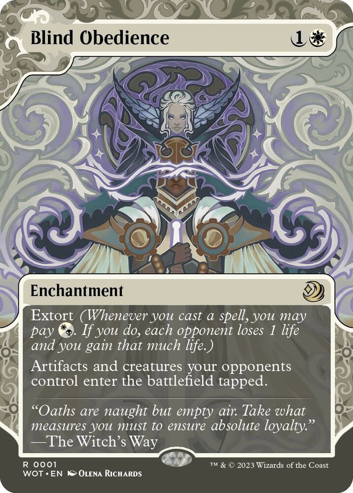 Blind Obedience [Wilds of Eldraine: Enchanting Tales] 1