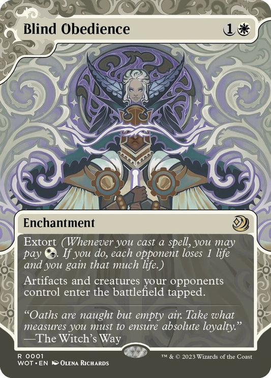 Blind Obedience [Wilds of Eldraine: Enchanting Tales] 1
