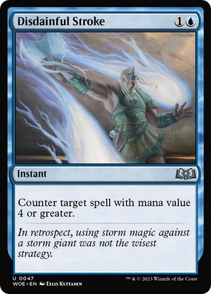 Disdainful Stroke [Wilds of Eldraine] 47