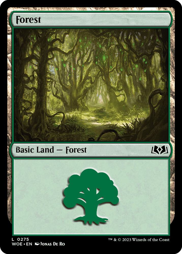 Forest (0275) [Wilds of Eldraine] 275