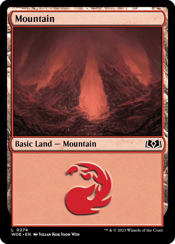Mountain (0274) [Wilds of Eldraine] 274