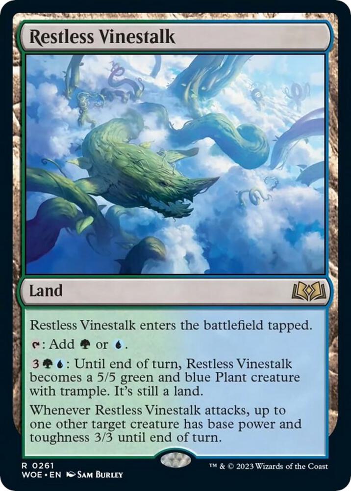 Restless Vinestalk [Wilds of Eldraine] 261