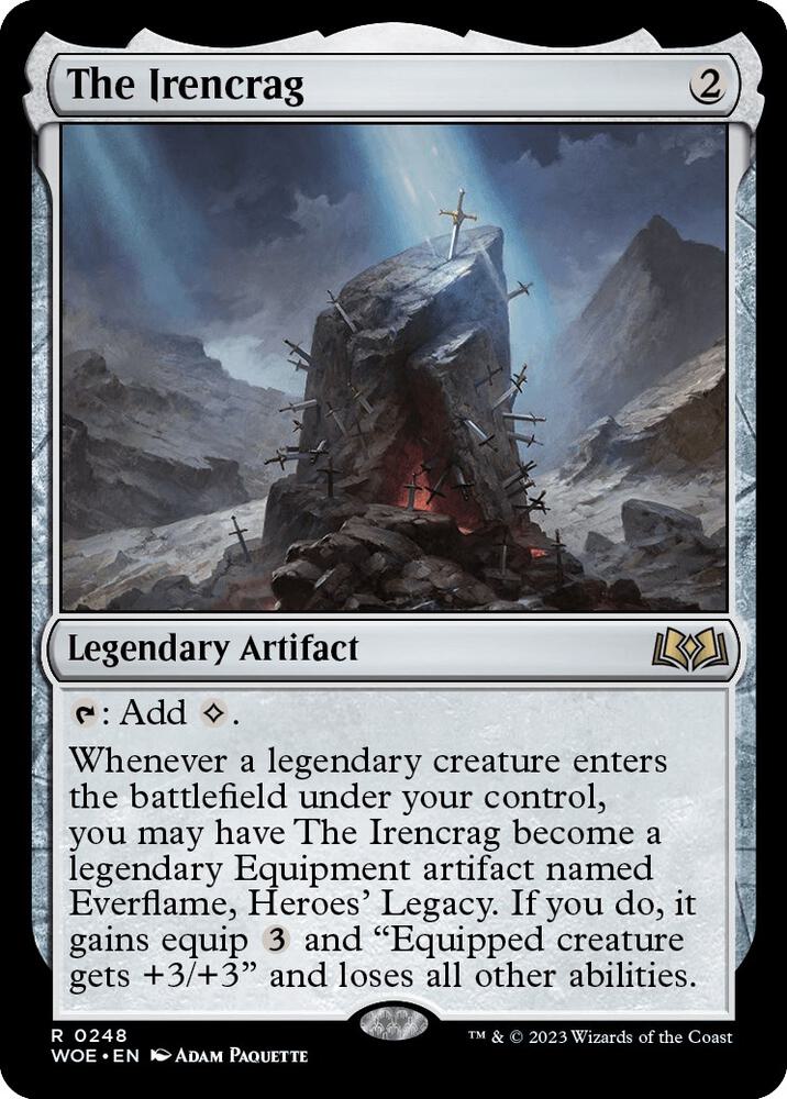 The Irencrag [Wilds of Eldraine] 248