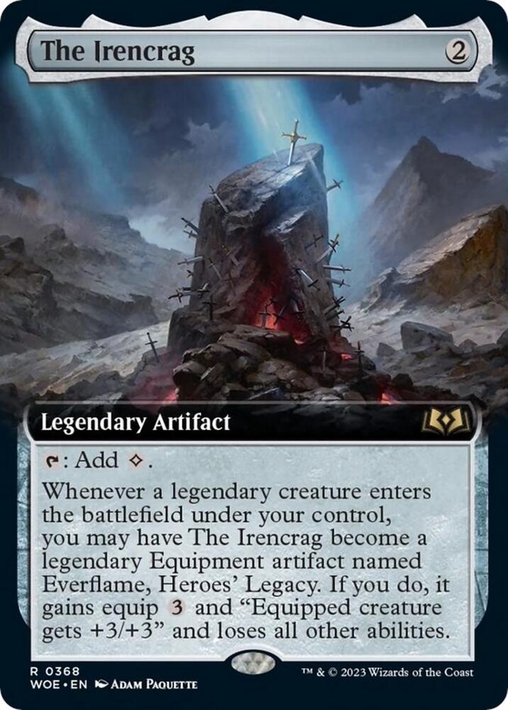 The Irencrag (Extended Art) [Wilds of Eldraine] 368