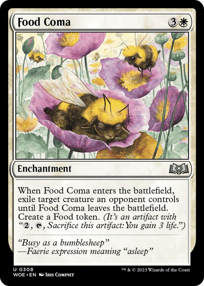 Food Coma [Wilds of Eldraine] 308