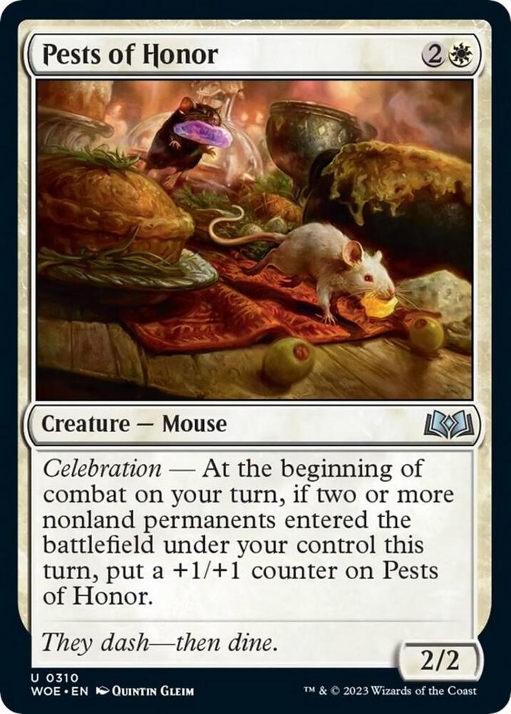 Pests of Honor [Wilds of Eldraine] 310