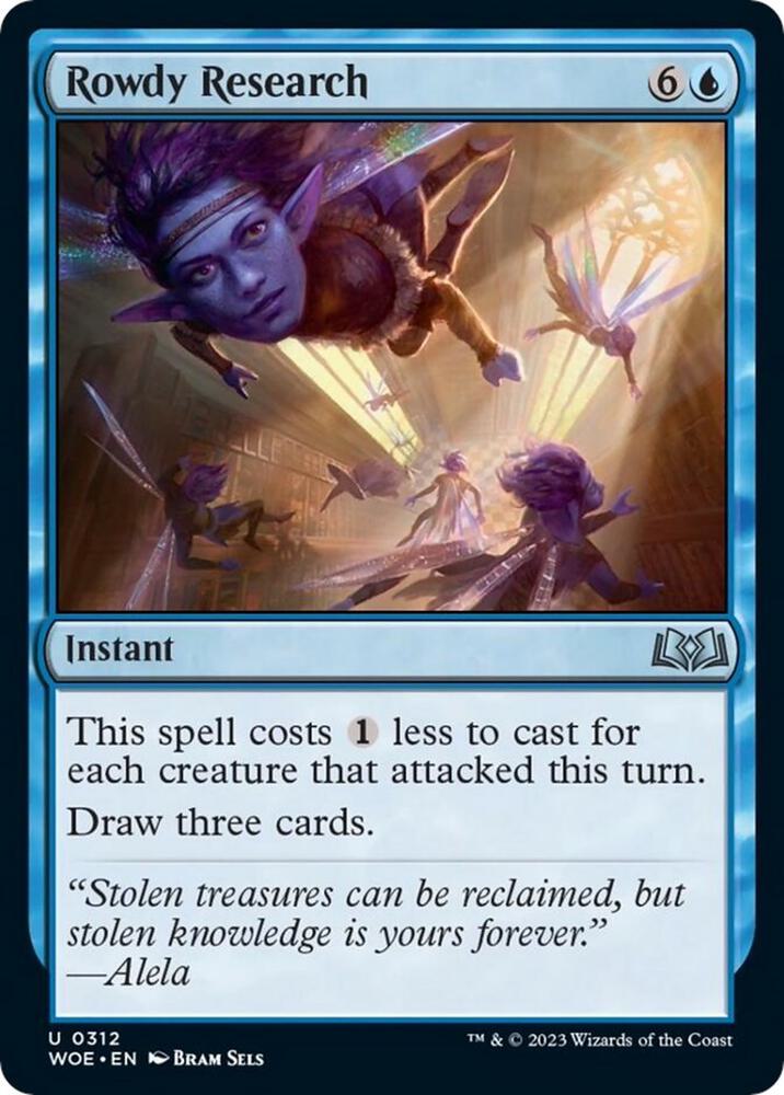 Rowdy Research [Wilds of Eldraine] 312