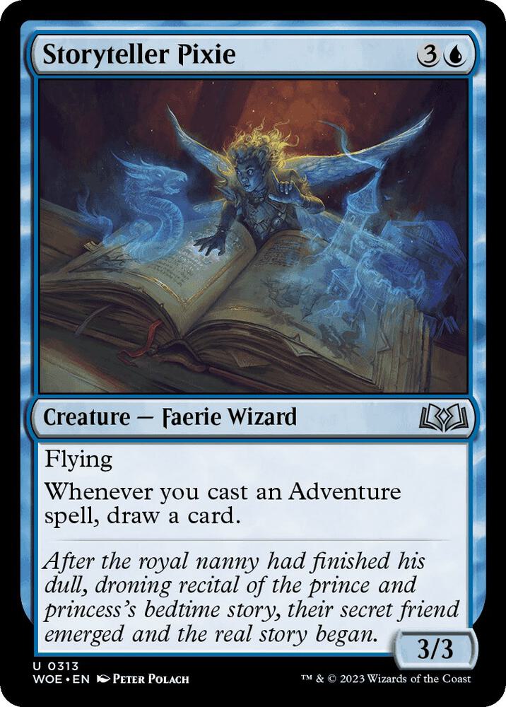 Storyteller Pixie [Wilds of Eldraine] 313