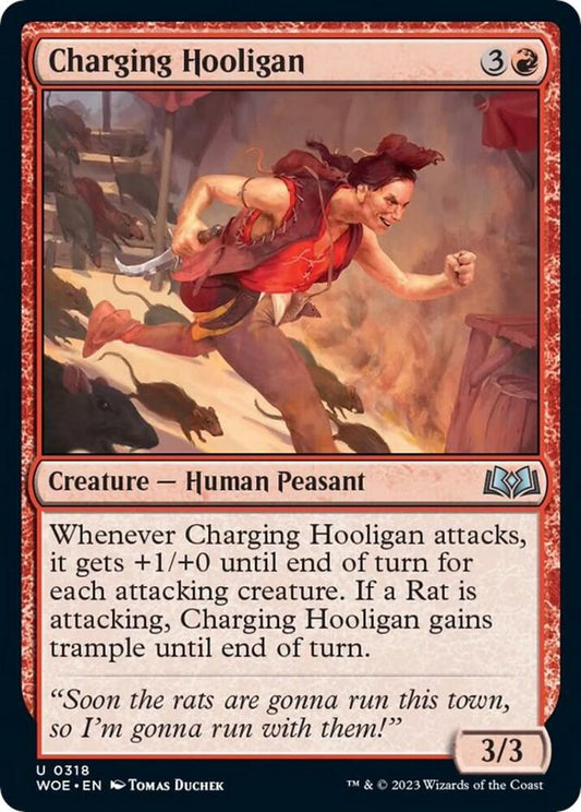 Charging Hooligan [Wilds of Eldraine] 318