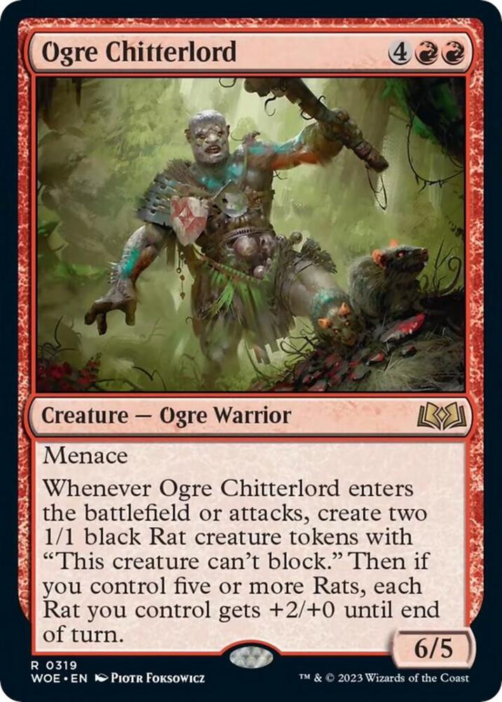 Ogre Chitterlord [Wilds of Eldraine] 319