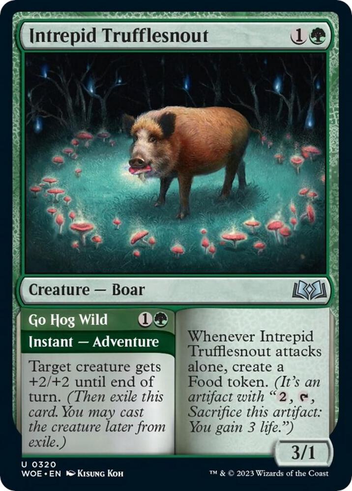 Intrepid Trufflesnout [Wilds of Eldraine] 320