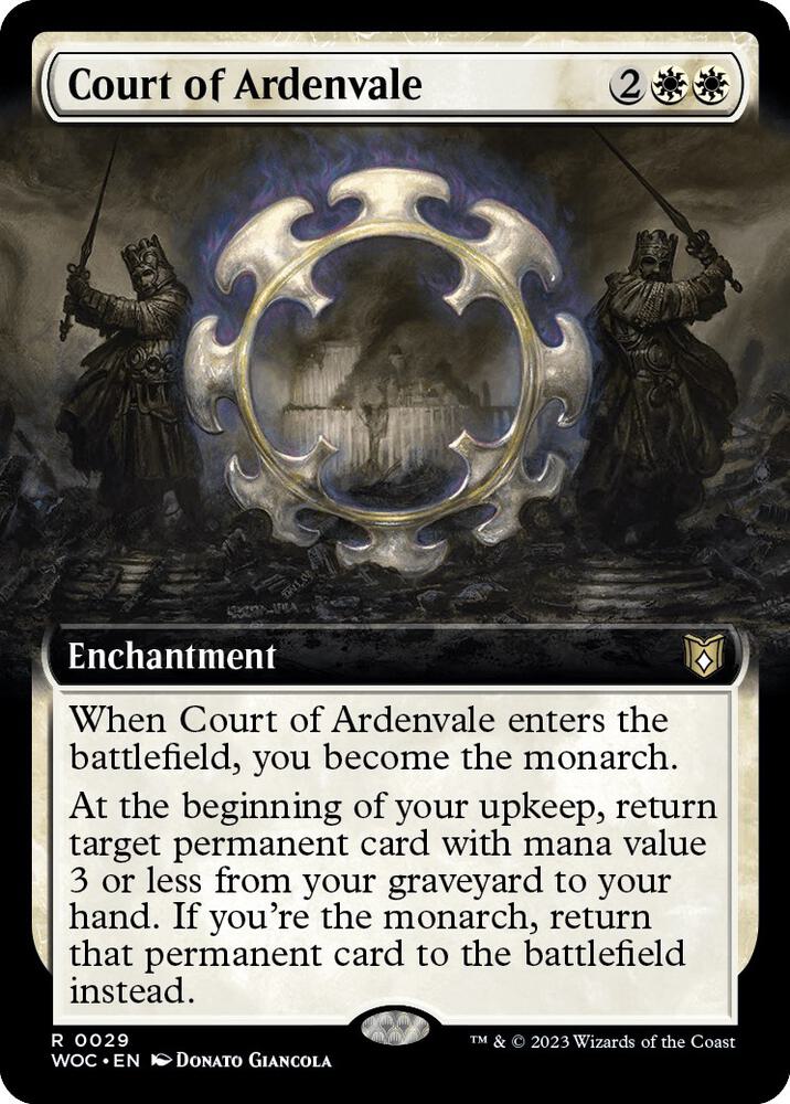Court of Ardenvale (Extended Art) [Commander: Wilds of Eldraine] 29