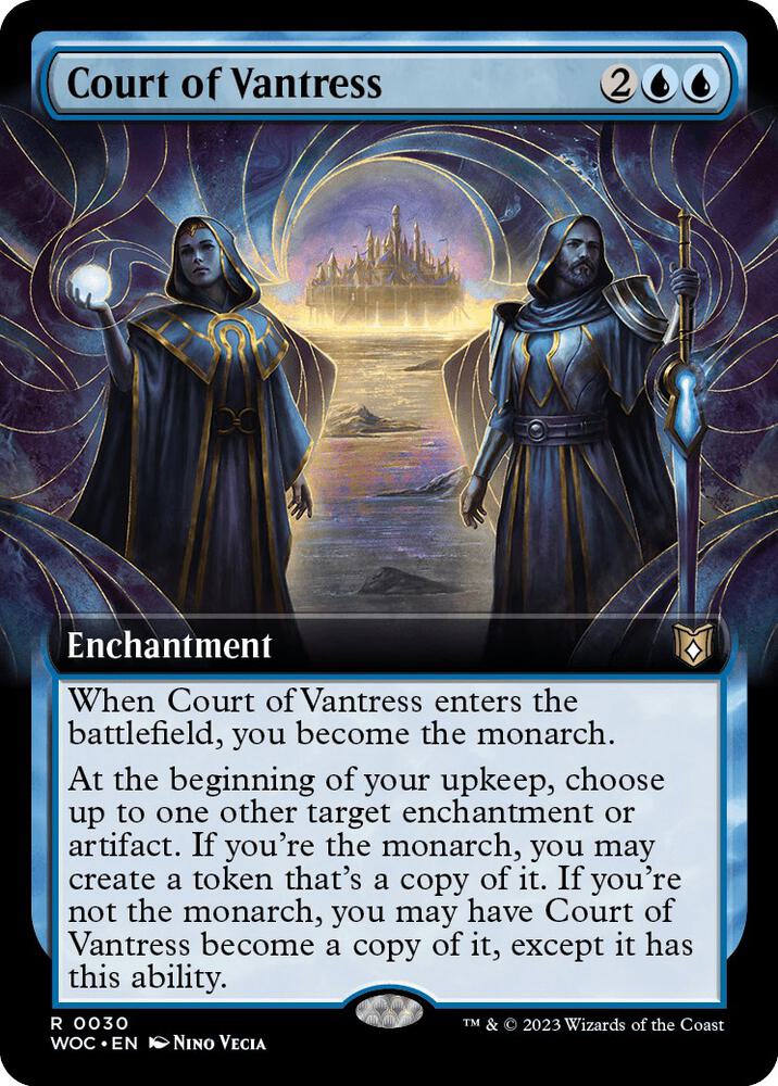 Court of Vantress (Extended Art) [Commander: Wilds of Eldraine] 30