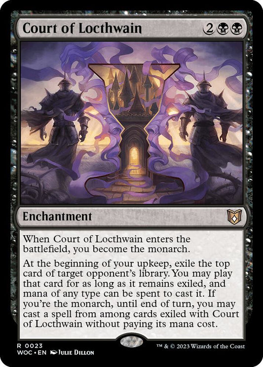 Court of Locthwain [Commander: Wilds of Eldraine] 23