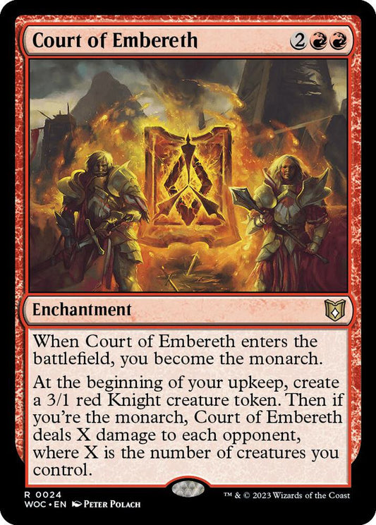 Court of Embereth [Commander: Wilds of Eldraine] 24