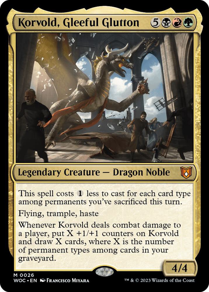 Korvold, Gleeful Glutton [Commander: Wilds of Eldraine] 26