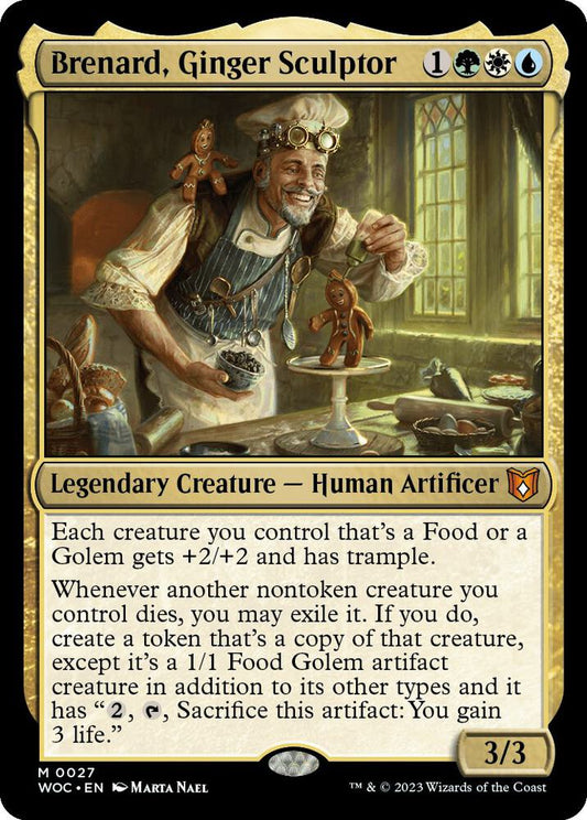 Brenard, Ginger Sculptor [Commander: Wilds of Eldraine] 27