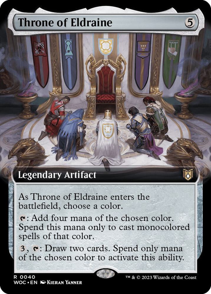 Throne of Eldraine (Extended Art) [Commander: Wilds of Eldraine] 40