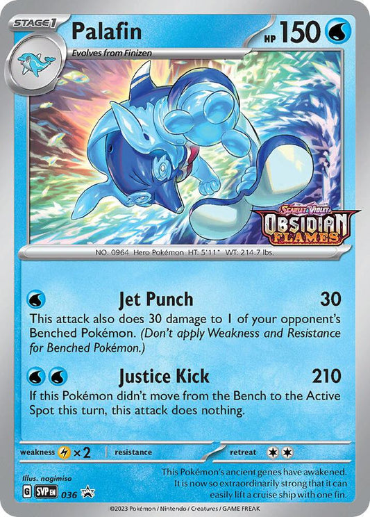 Palafin - 036 (Prerelease) [SV: Scarlet & Violet Promo Cards] 036