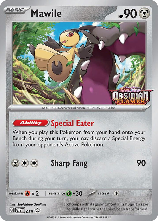 Mawile - 039 (Prerelease) [SV: Scarlet & Violet Promo Cards] 039