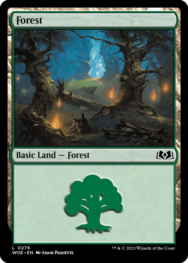 Forest (0276) [Wilds of Eldraine] 276