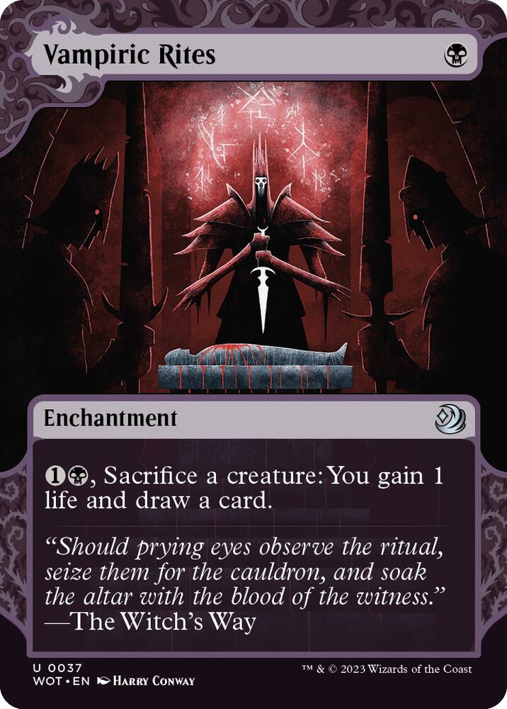 Vampiric Rites [Wilds of Eldraine: Enchanting Tales] 37