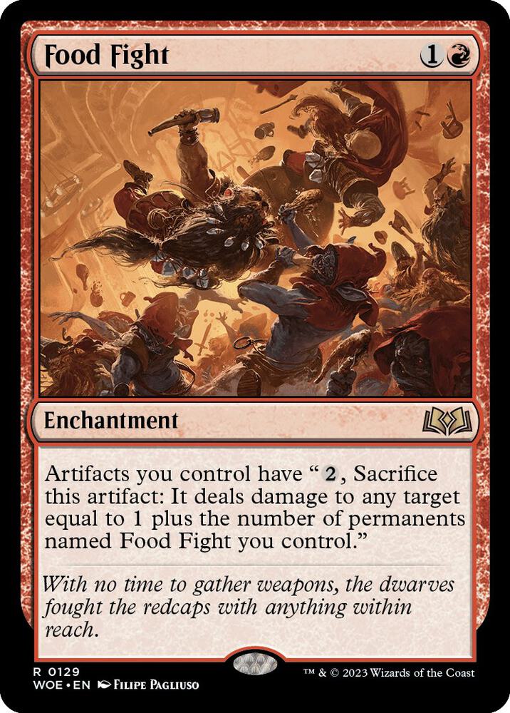 Food Fight [Wilds of Eldraine] 129