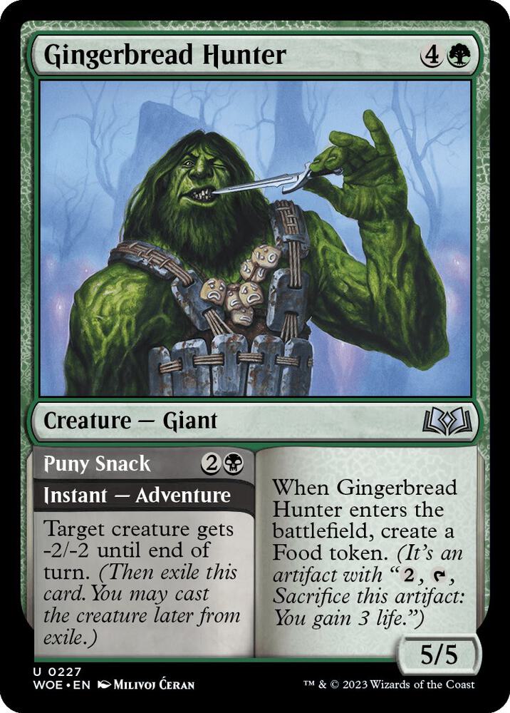 Gingerbread Hunter [Wilds of Eldraine] 227