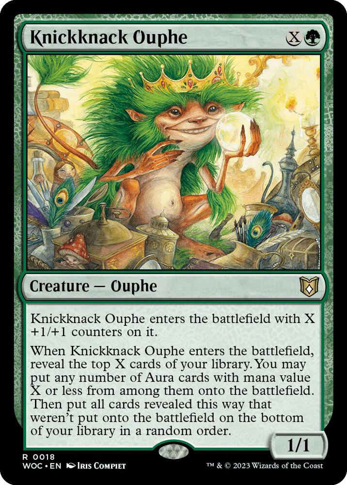 Knickknack Ouphe [Commander: Wilds of Eldraine] 18