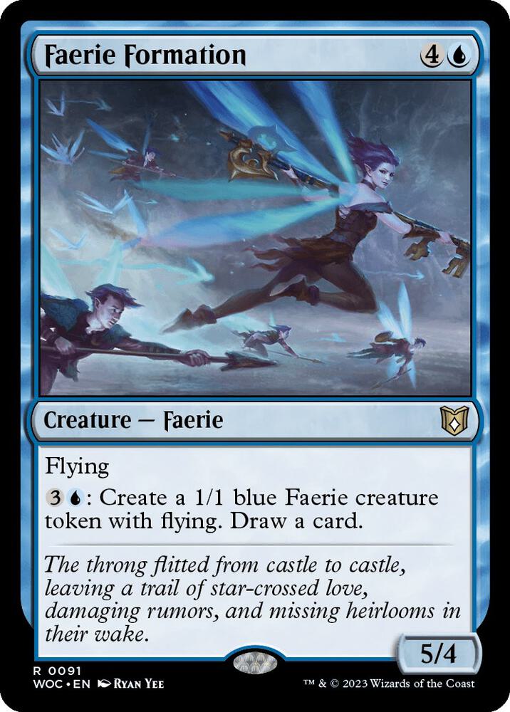 Faerie Formation [Commander: Wilds of Eldraine] 91