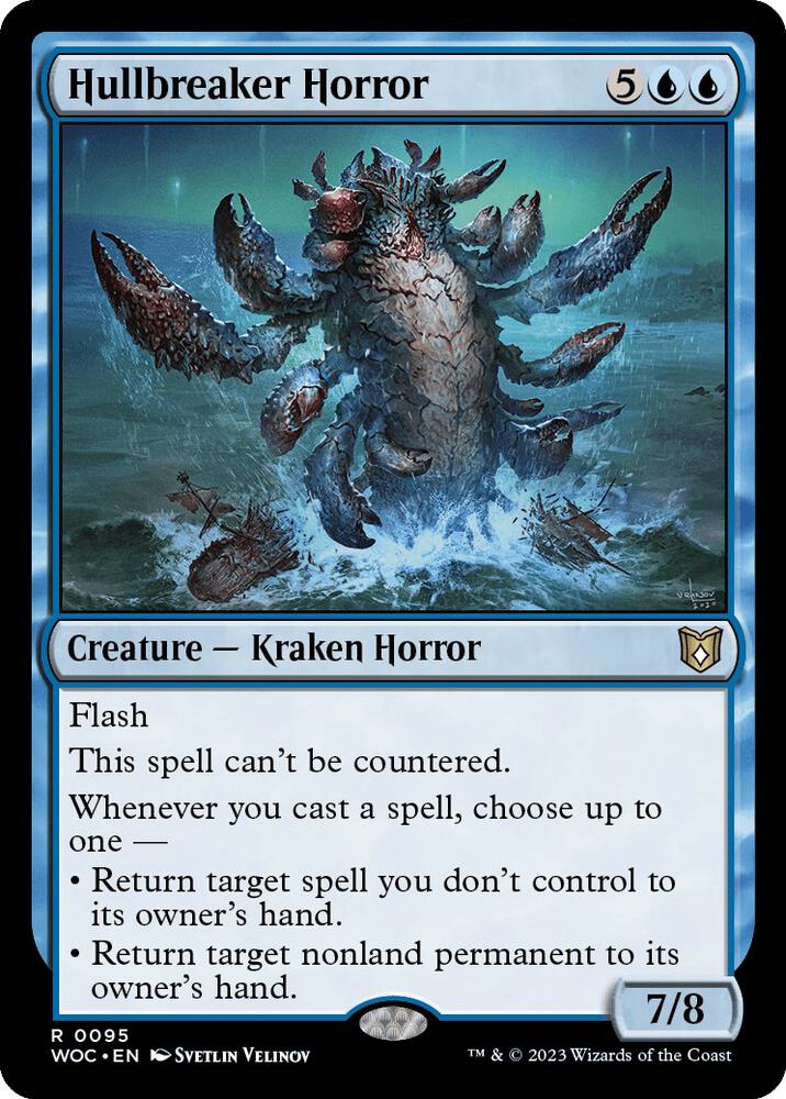 Hullbreaker Horror [Commander: Wilds of Eldraine] 95