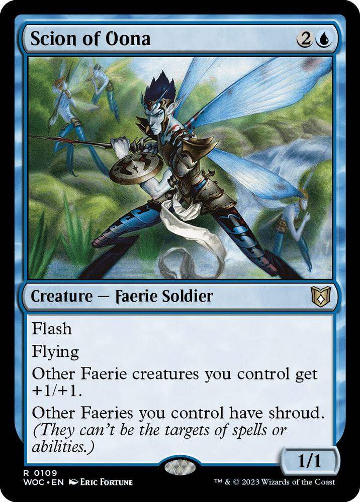 Scion of Oona [Commander: Wilds of Eldraine] 109
