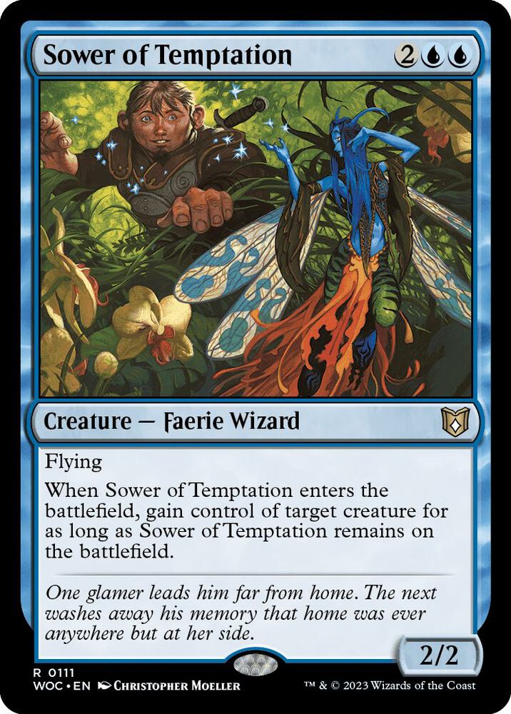Sower of Temptation [Commander: Wilds of Eldraine] 111