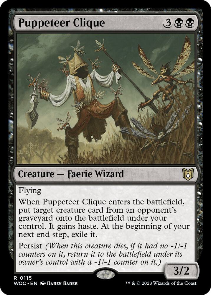 Puppeteer Clique [Commander: Wilds of Eldraine] 115
