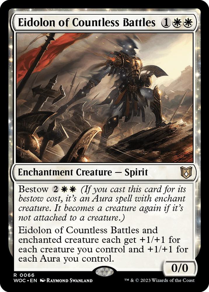Eidolon of Countless Battles [Commander: Wilds of Eldraine] 66